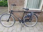 Batavus herenfiets met slot en twee sleutels, Ophalen