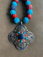 Nepal ketting, Blauw, Nieuw, Ophalen of Verzenden, Steen of Mineraal