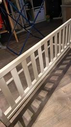 Bedrand hout wit, Ophalen, Gebruikt, Minder dan 140 cm, Minder dan 70 cm