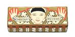 karton chocolat Meyers Brussel domino pierrot, Ophalen of Verzenden, Gebruikt, Overige
