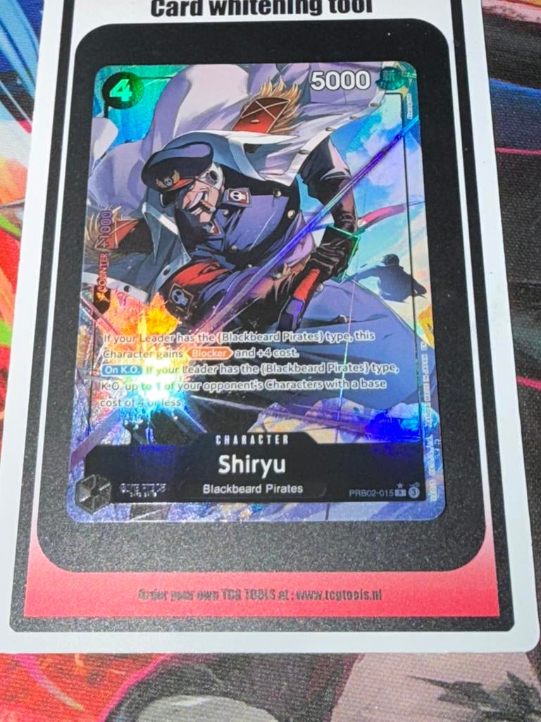 Shiryu PRB02-015 Alt Art Rare The Best Vol. 2 NM/M, Ophalen