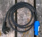 Spanningssnoer Schucko - Powercon ca 1,25 m, Ophalen of Verzenden, Zo goed als nieuw, Nb, Nb