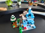LEGO Minecraft 21243 - De IJsbergtoppen, Ophalen of Verzenden, Zo goed als nieuw