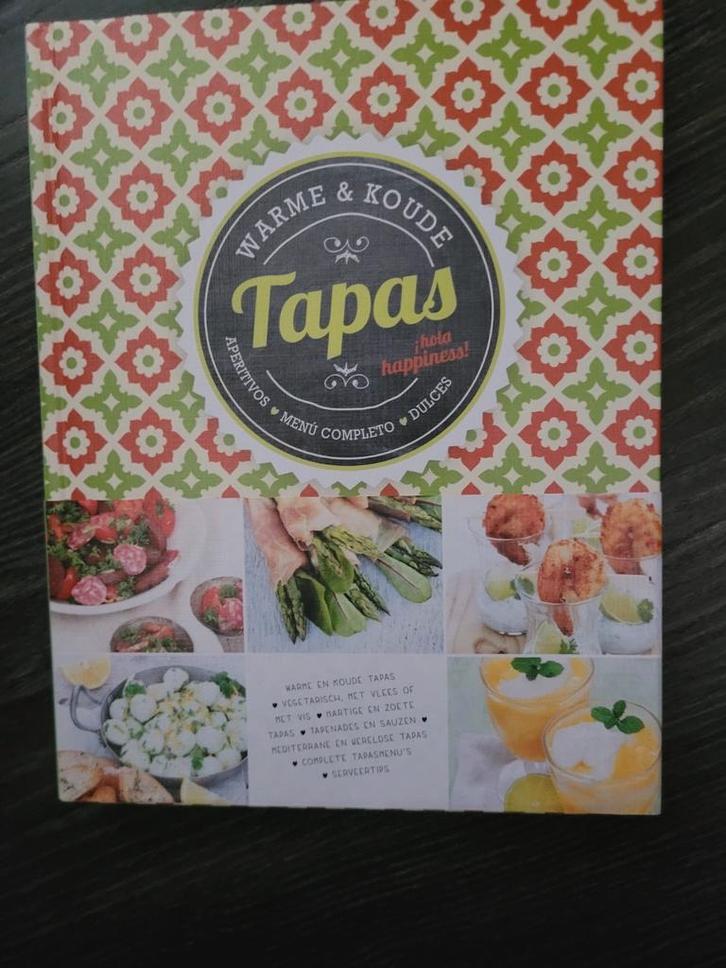 Tapas Kookboek - Warme & Koude Tapas, Boeken, Kookboeken, Zo goed als nieuw, Voorgerechten en Soepen, Hoofdgerechten, Tapas, Hapjes en Dim Sum