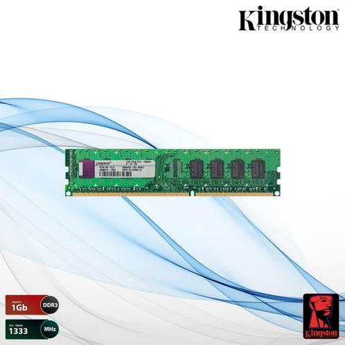 Kingston DDR3 DIMM 1GB -1333Mhz – Desktop RAM, Computers en Software, RAM geheugen, Zo goed als nieuw, Desktop, 1 GB of minder
