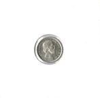 stuiver 5 cent 1869 zilver Willem 3 (zie scans), Postzegels en Munten, Munten | Nederland, Zilver, Ophalen of Verzenden, Koning Willem III