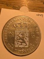2 willem II rijksdaalders, Zilver, 2½ gulden, Koning Willem II, Verzenden