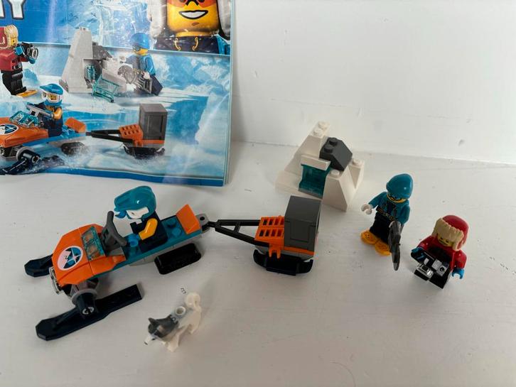 LEGO City 60191 Arktische expeditie - Sneeuwscooter, Kinderen en Baby's, Speelgoed | Duplo en Lego, Zo goed als nieuw, Lego, Complete set
