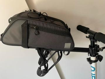 Bagagedrager, achterdager, incl tas. beschikbaar voor biedingen