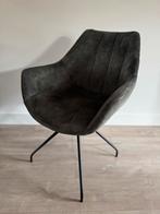 6x prachtige groene velvet eettafelstoel €125 p/stuk, Huis en Inrichting, Ophalen, Overige kleuren, Zo goed als nieuw, Stof