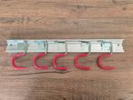 Tuingereedschap Ophanghaken - 5 haken - aluminium, Tuin en Terras, Hand-tuingereedschap, Ophalen of Verzenden, Zo goed als nieuw