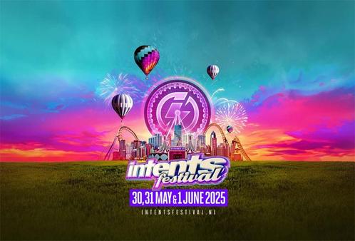 4x Intents Festival zaterdag tickets 2025, Tickets en Kaartjes, Evenementen en Festivals, Drie personen of meer