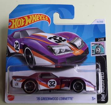 Hot Wheels Corvette Greenwood 1976 beschikbaar voor biedingen