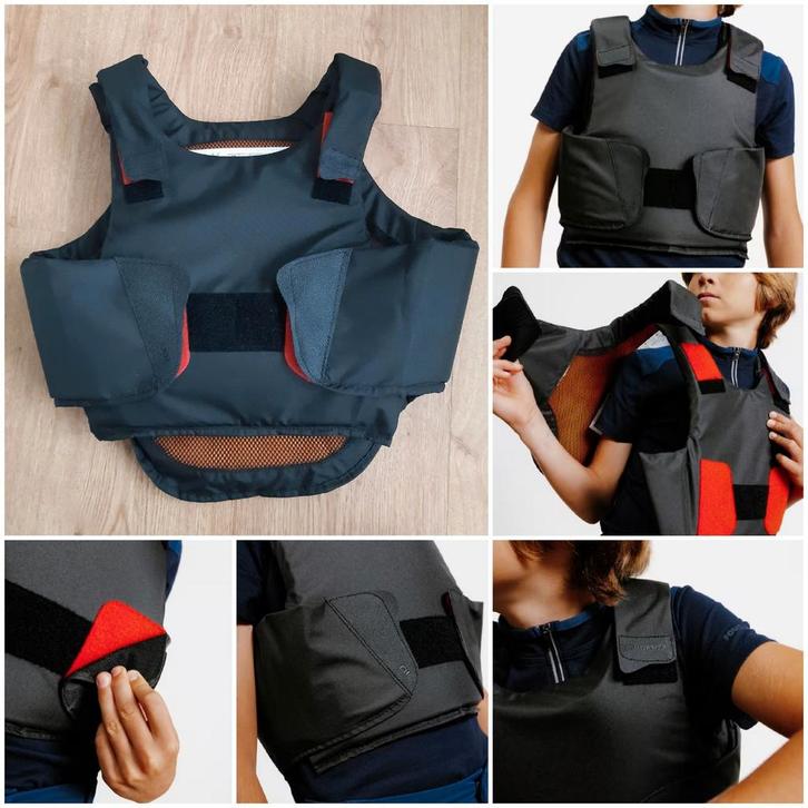 Fouganza Bodyprotector Ruitersport, Dieren en Toebehoren, Paardrijkleding, Kinderen, Overige typen, Ophalen of Verzenden