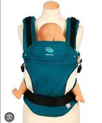 Manduca bio katoen draagzak baby carrier blauw Nieuw €190, Overige merken, Ophalen of Verzenden, Zo goed als nieuw, Rug