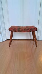 Vintage voetenkrukje voetenbankje, Ophalen, Rechthoekig, Minder dan 50 cm, Minder dan 50 cm