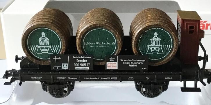 MäRKLIN H0 # 94289.2006101 WIJNVATENWAGEN 2006 N in OVP, Hobby en Vrije tijd, Modeltreinen | H0, Nieuw, Wagon, Wisselstroom, Märklin
