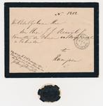 Envelop Dienst Koninklijk Huis 1879 - vanwege Prins Hendrik, Verzenden, Zo goed als nieuw, Nederland, Overige typen