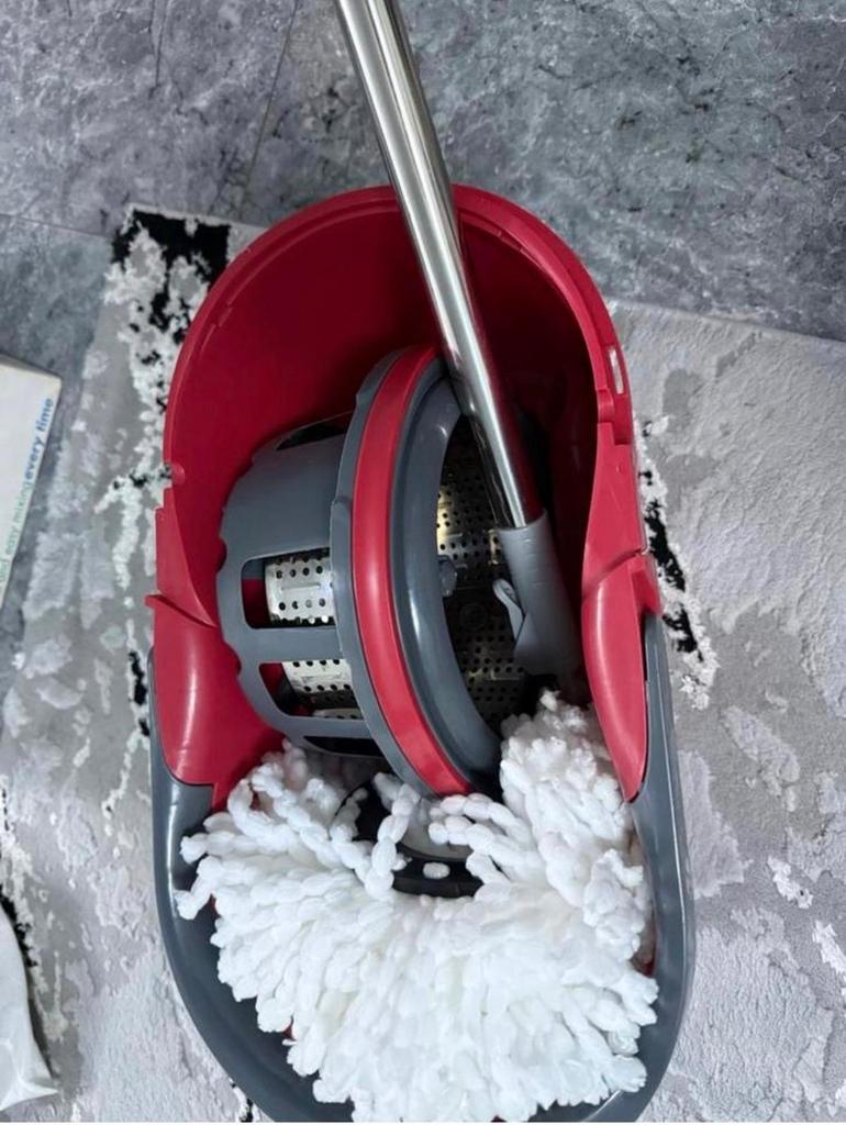 Dirt Devil Mop-Set met emmer, Ophalen, Dweilemmer, -bak, of -wagen