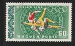 Hongarije 1968 - Voetbal, Ophalen of Verzenden, Gestempeld
