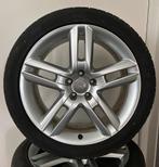 Origineel! | Audi A6 (C7) 19 Inch S-Line Velgen + Banden, Auto-onderdelen, Banden en Velgen, 19 inch, Gebruikt, 255 mm, Banden en Velgen