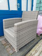 tuinstoel gevlochten vlechtwerk ruilen boeken, Tuin en Terras, Tuinstoelen, Ophalen, Gebruikt, Kunststof