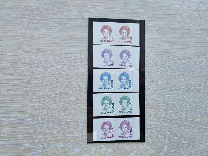 Koningin Beatrix Inversie NVPH 1491B-1501B Postfris 2001, Postzegels en Munten, Postzegels | Nederland, Postfris, Na 1940, Ophalen of Verzenden