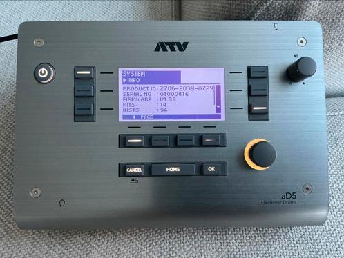 ATV aD5 z.g.a.n., Muziek en Instrumenten, Drumstellen en Slagwerk, Zo goed als nieuw, Overige merken, Ophalen of Verzenden