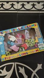 Vilac Houten dieren rijgen string along farm educatief, Ophalen of Verzenden, Gebruikt, Overige typen