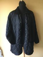 Zwarte Tussenjas met Ribcord Details, Maat 42/44, Kleding | Dames, Ophalen of Verzenden, Zo goed als nieuw, Maat 42/44 (L), Zwart