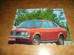 brochure Mitsubishi Colt Lancer en Colt Galant  1975, Boeken, Nieuw, Ophalen of Verzenden, Mitsubishi