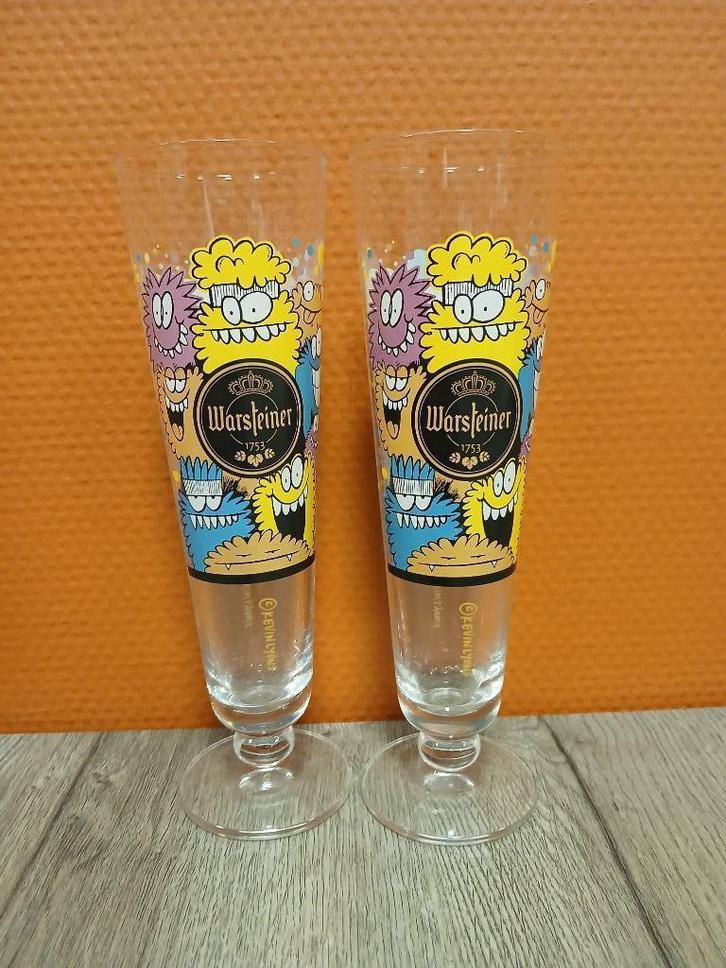 warsteiner, Verzamelen, Biermerken, Gebruikt, Glas of Glazen, Overige merken, Ophalen of Verzenden