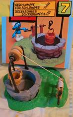 Smurfen speelset n 7 Waterput + originele doos Schleich, Verzenden, Zo goed als nieuw, Overige Smurfen, Huisje of Attribuut