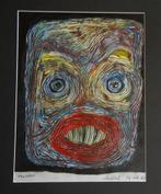 Schilderij Lucebert, Masker, Ophalen
