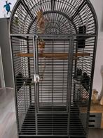 Grote papegaaien/vogel kooi , Dieren en Toebehoren, Ophalen, Zo goed als nieuw, Metaal, Vogelkooi