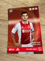 Ajax Spelerskaart Bruno Silva 2011-2012, Ophalen of Verzenden, Zo goed als nieuw, Ajax, Spelerskaart