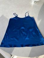 Marineblauwe Oroblu glanstop, maat L, Maat 42/44 (L), Zo goed als nieuw, Verzenden, Blauw