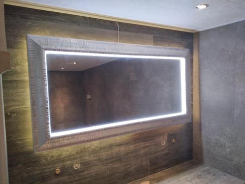 Schitterende spiegel met verlichting 80x160, Huis en Inrichting, Woonaccessoires | Spiegels, Zo goed als nieuw, 125 cm of meer