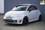 Fiat 500 1.4 T-Jet Abarth 595 Turismo 160pk, Handbak, Leder, Auto's, Voorwielaandrijving, Gebruikt, Zwart, 4 cilinders