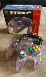 Nintendo 64 controller Clear Purple, Spelcomputers en Games, Spelcomputers | Nintendo 64, Ophalen of Verzenden, Zo goed als nieuw