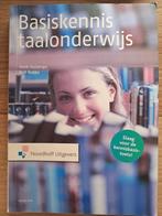 Basiskennis Taalonderwijs - PABO, Verzenden, Alpha, Zo goed als nieuw, HBO