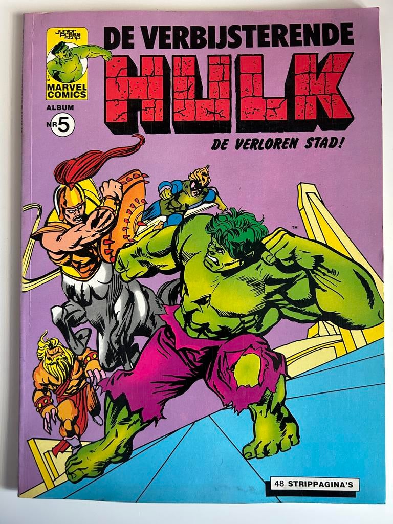 Stripboek HULK, nr 5 (1979), Eén stripboek, Ophalen of Verzenden, Gelezen