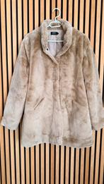 Winterjas Faux Fur Bont jas- Maat XL - Beige, Ophalen of Verzenden, Zo goed als nieuw, Beige