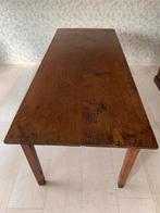 Teakhouten eettafel, Ophalen