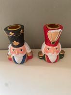 Notenkrakers kaarsenhouders, Ophalen of Verzenden, Zo goed als nieuw