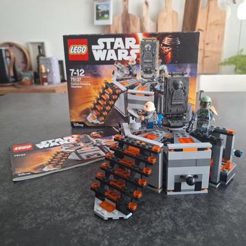 Lego Star wars 75137 Carbon Freezing beschikbaar voor biedingen