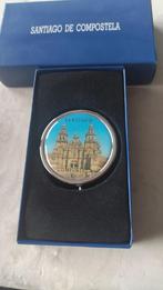 224 Mooi pillendoosje uit Santiago de Compostela, Ophalen of Verzenden, Zo goed als nieuw, Overige typen, Christendom | Katholiek