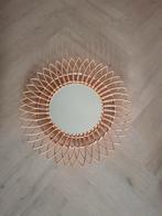 Grote Rotan Spiegel, Huis en Inrichting, Woonaccessoires | Spiegels, Ophalen, Minder dan 50 cm, Rond, Zo goed als nieuw