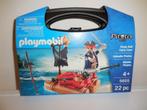Gloed Nieuw Playmobil Meeneemkoffer Piratenvlot set - 5655, Ophalen of Verzenden, Nieuw, Complete set