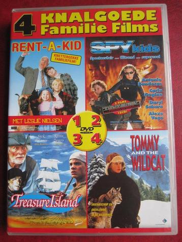 4 Knalgoede Familie Films (4 disc) beschikbaar voor biedingen